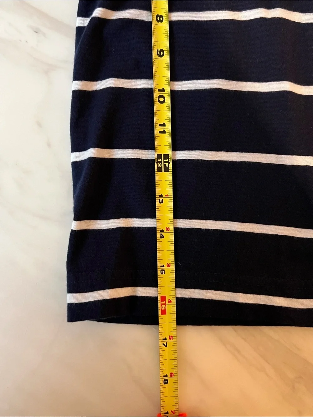 The Children’s Place Boys 4T Navy White Striped Hooded Henley Shirt Cotton